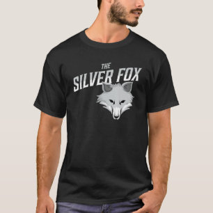 Camiseta O presente de feriado da Raposa Prateada