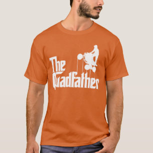 Camiseta O presente divertido do Quadfather ATV Quadriciclo