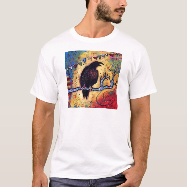 Camiseta O presente do corvo (Frente)