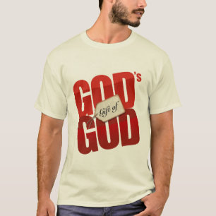 Camiseta O presente do deus do deus