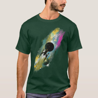 Camiseta o presente do menino ousado