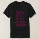 Camiseta O presente do Movimento Cristão Cinco Solas-Bonito (Frente do Design)