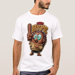 Camiseta O Presente do Remendo Emborrachado de Ouriço Engra