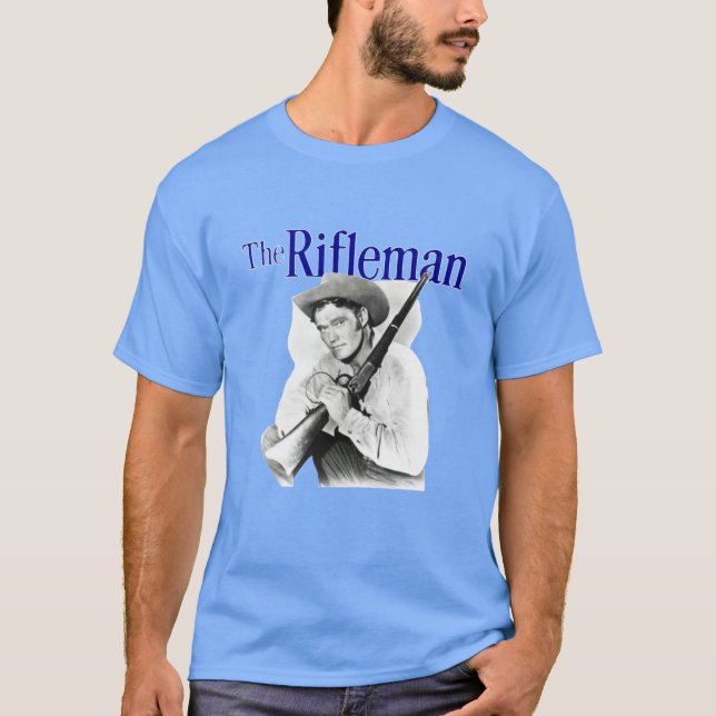 Camiseta O Presente do Rifleman no Dia das Bruxas (Frente)