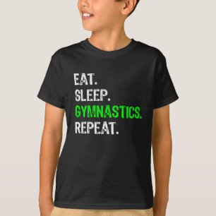 Camiseta O presente engraçado da ginástica dos meninos &