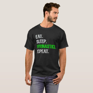 Camiseta O presente engraçado da ginástica dos meninos &