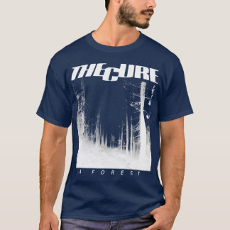 Camiseta O presente gráfico de uma floresta escura é perfei
