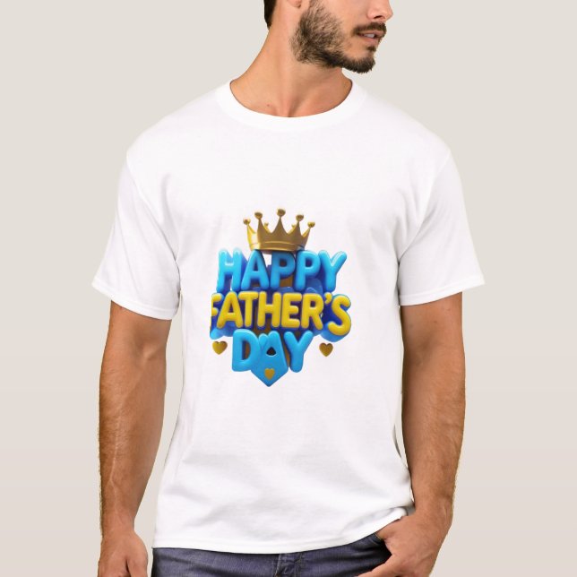 Camiseta O presente perfeito do Pai: Mostre-lhe que ele é s (Frente)