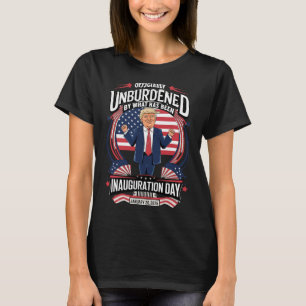Camiseta O Presidente Donald Trump 2025 Descarregado Pelo Q