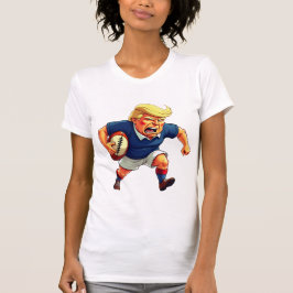 Camiseta O Presidente Donald Trump joga rugby