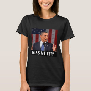 Camiseta O Presidente Obama E O Presente Engraçado Da Bande