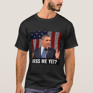Camiseta O Presidente Obama E O Presente Engraçado Da Bande