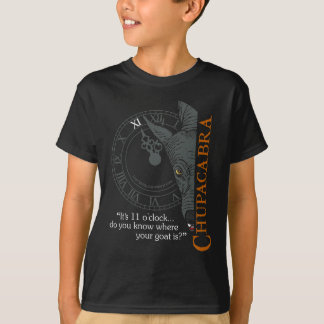 Camiseta O preto básico do Chupacabra caçoa o t-shirt