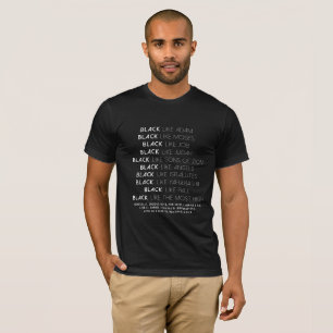 Camiseta O PRETO GOSTA… (a pia batismal branca)