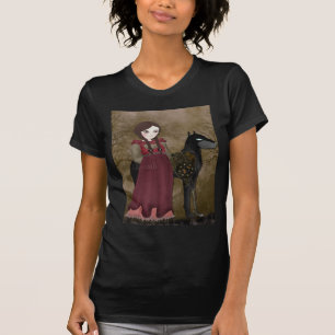 Camiseta O preto mecânico fiel de Steampunk do companheiro