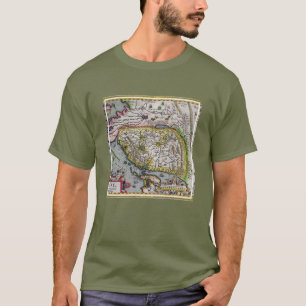 Camiseta O primeiro atlas ocidental China 1584