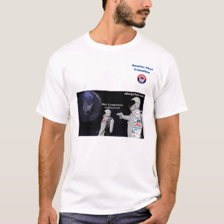 Camiseta O Primeiro Comitê Conservador Americano é Con inc.