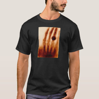 Camiseta O primeiro Raio X, 1901, fotografia