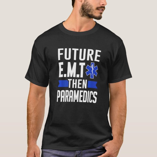Camiseta O Primeiro Respondente Futuro E M T Depois Os Parâ (Frente)