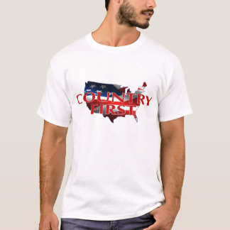 Camiseta O primeiro tshirt do país caçoa McCain Palin