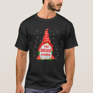 Camiseta O Primo Gnome Natal Combinando Família Xmas Ho