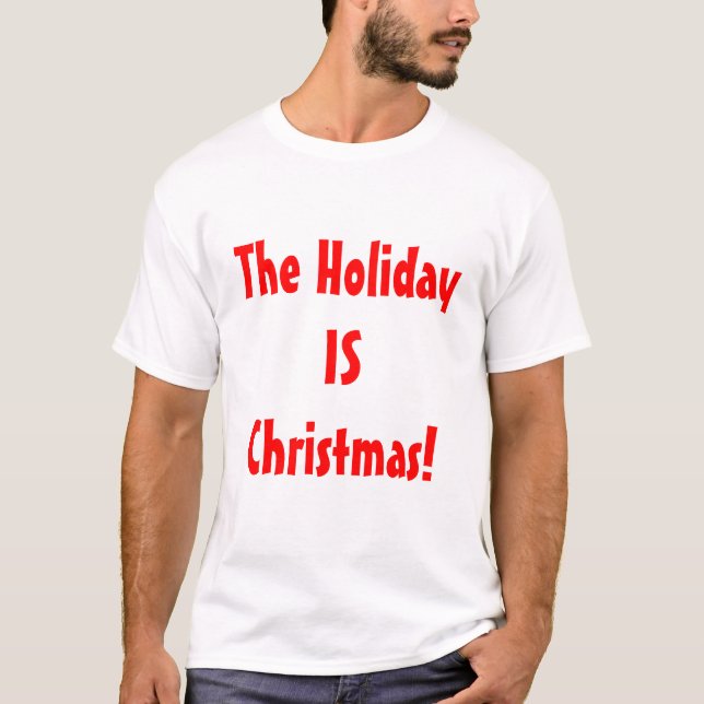 Camiseta O PRO Natal/feriado É Natal! (Frente)