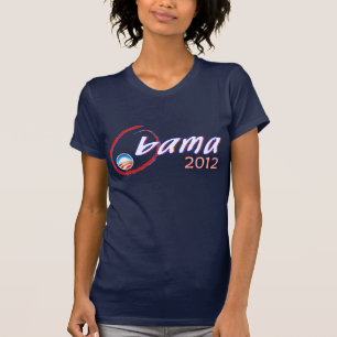 Camiseta O pro-obama das mulheres