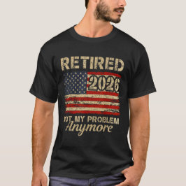 Camiseta O problema da bandeira americana reformada em 2026