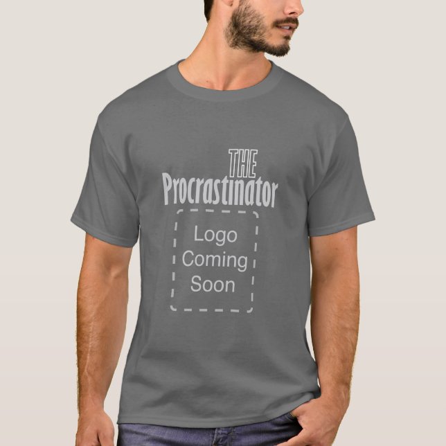 Camiseta O procrastinador (Frente)