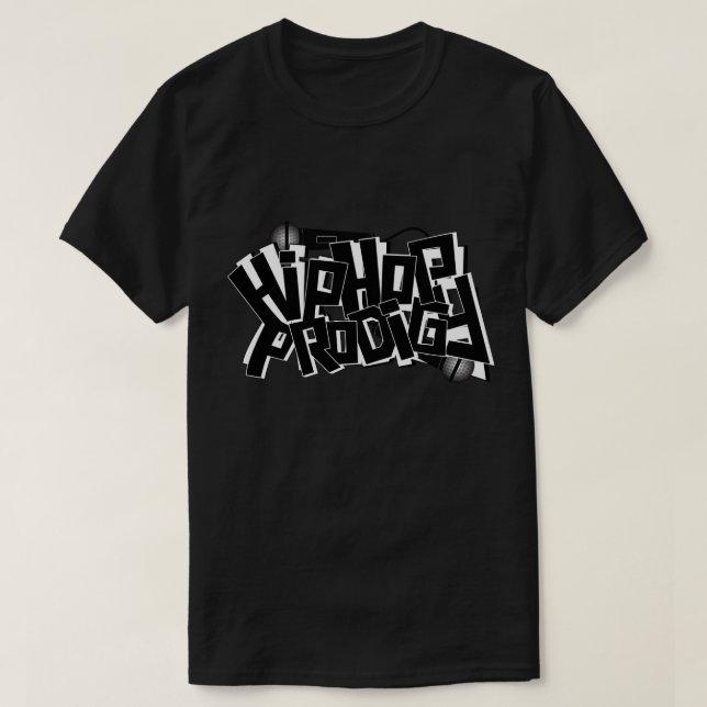 Camiseta O Prodígio do HipHop (Frente do Design)