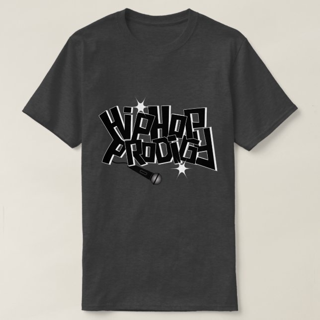 Camiseta O Prodigy do HipHop (Frente do Design)