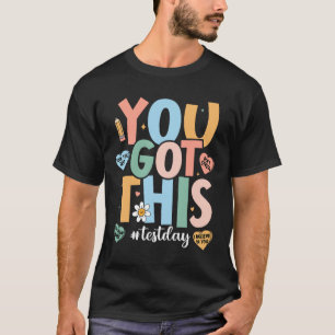 Camiseta O Professor do Dia de Teste Motivacional que você