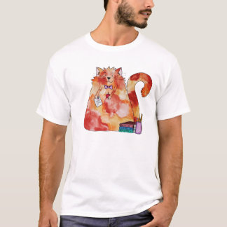 Camiseta O professor do gato do sopro