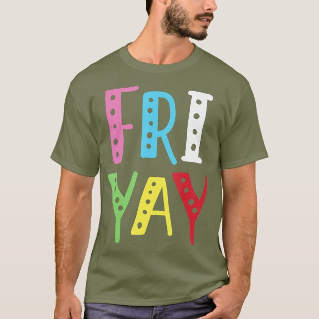 Camiseta O Professor Friyay Fala De Volta Para O Presente E (Frente)