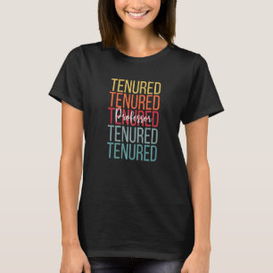 Camiseta O Professor Tenured Rainbow Felicita A Acada De Te