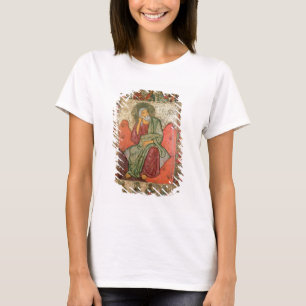 Camiseta O profeta Elijah, escola de Pskov (painel)