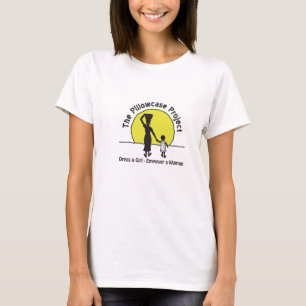 Camiseta O projeto da fronha de almofada
