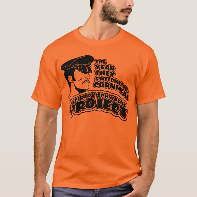 Camiseta O projeto de Rudy Schwartz: Comércio áspero de (Frente)