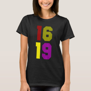 Camiseta O Projeto História Negra De 1619 Mês Bhm Africano 