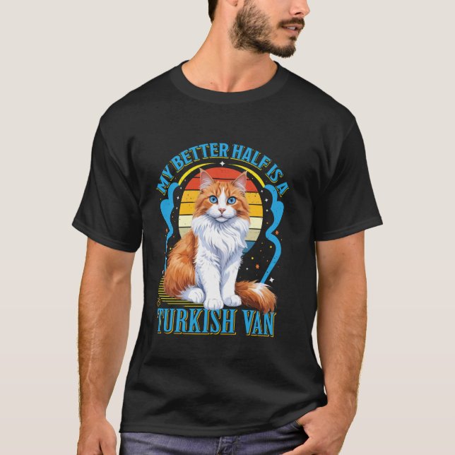 Camiseta O proprietário turco do meu melhor metade é um veí (Frente)