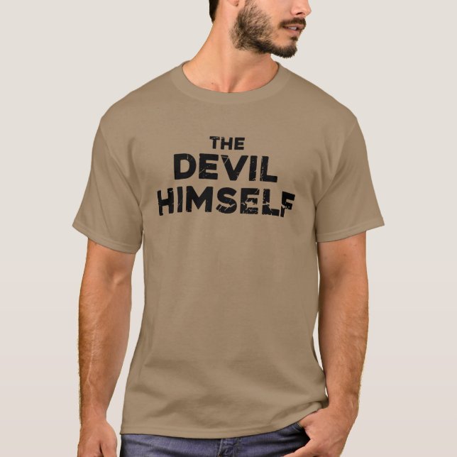 Camiseta o próprio diabo, jesco (Frente)