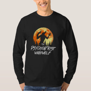 Camiseta O Psiquiatra Werewolf Halloween Psych