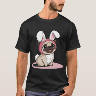 Camiseta O Pug Colorido