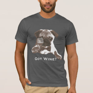 Camiseta O Pug engraçado obteve o t-shirt da obscuridade d