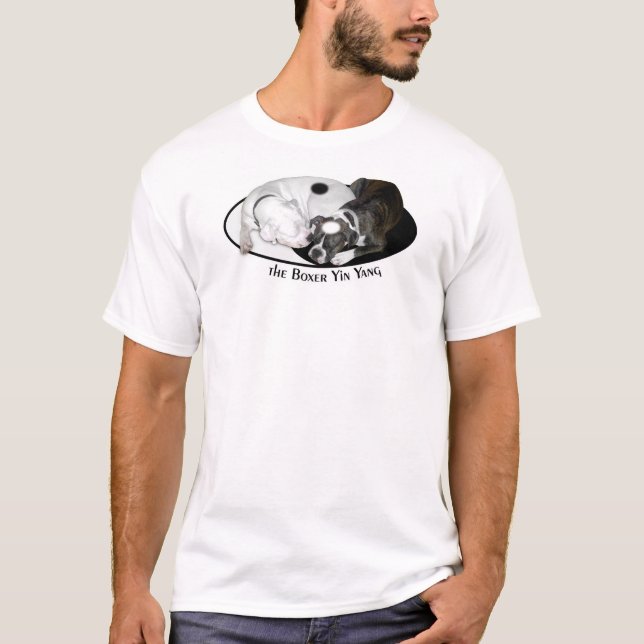 Camiseta O pugilista Yin Yang (Frente)