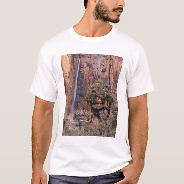 Camiseta O Púlpito e cascata efêmera (Frente)
