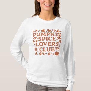 Camiseta O Pumpkin Spice Lovers Club