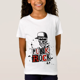 Camiseta O Punk Não Morreu: A Caveira Crua