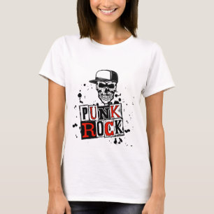 Camiseta O Punk Não Morreu: A Caveira Gritante