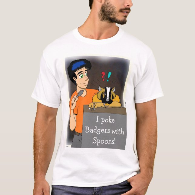 Camiseta O puxão Badgers o t-shirt (Frente)